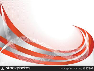 ""Vector red abstract background; clip-art""