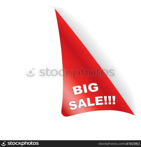 vector red corner