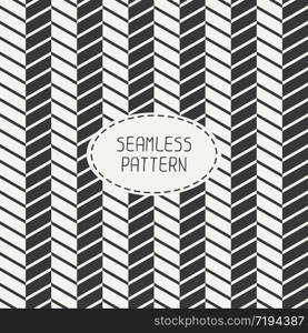 Vector retro chevron zigzag stripes geometric seamless pattern. Vintage hipster striped. For wallpaper, web page background, blog. Stylish graphic texture for your design.