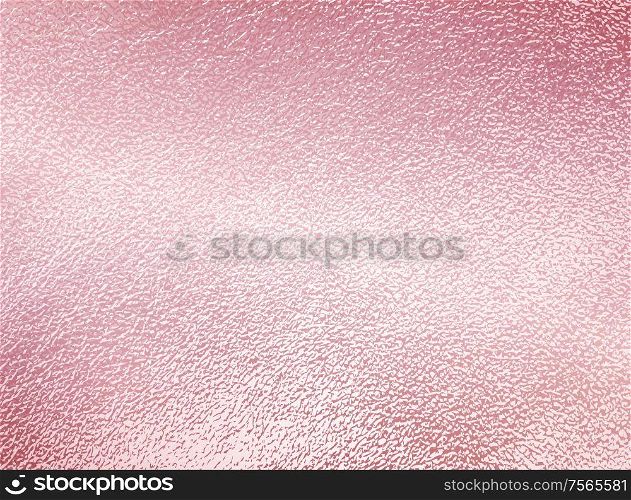 Vector rose gold metallic background with shine texture. For design handmade card - invitations, posters, cards.. Vector rose gold metallic background with shine texture.