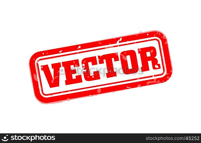 Vector rubber stamp. Vector rubber stamp illustration