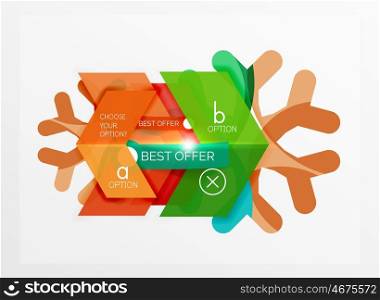 Vector sale Christmas banner template. For banners, business backgrounds and presentations