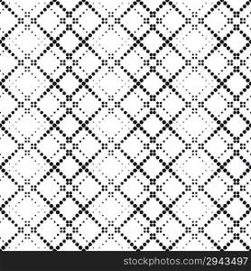 Vector Seamlees Monochrome Geometric Wallpaper