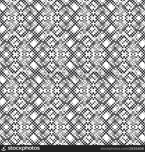 Vector Seamless Abstract Dots Pattern