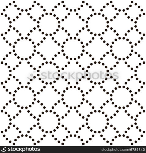 Vector Seamless Abstract Dots Pattern