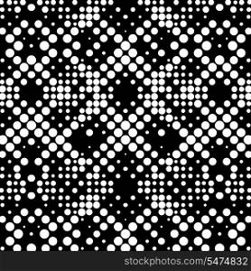 Vector Seamless Abstract Dots Wallpaper