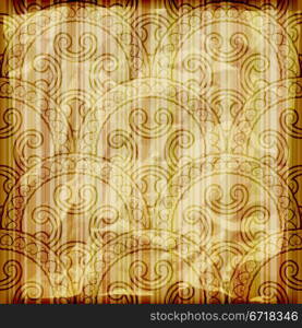 vector seamless abstract wallpaper on striped background, crumpled burning paper texture