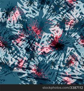 vector seamless background with blots, clipping mask, eps10