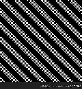 Vector Seamless Black and White Pattern