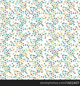 Vector seamless color pattern for backgrounds, textures, textiles and packaging, for design and decoration