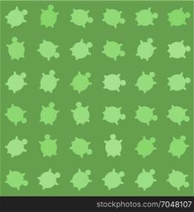 Vector seamless colorful turtle pattern with lines of turtles in different colors. Endless tiled background with little tortoise.. Vector seamless colorful turtle pattern with lines of turtles in different colors. Endless tiled background with tortoise.