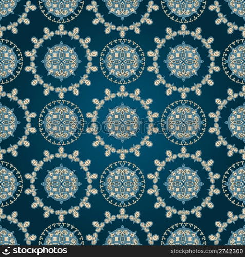 vector seamless eastern pattern