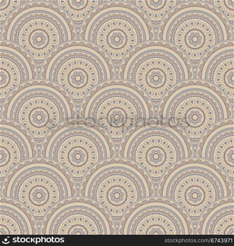 vector seamless eastern style background