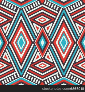 Vector Seamless Ethnic Pattern