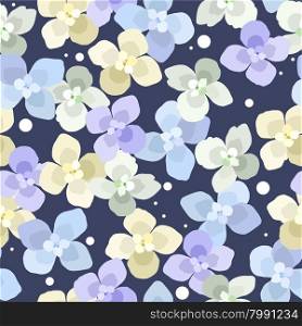 Vector seamless floral background