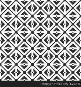 Vector seamless geometric pattern for the design and decoration of textiles, fabrics, packaging, backgrounds, panels and banners