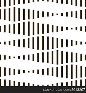 Vector Seamless Monochrome Geometric Wallpaper