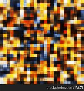 Vector Seamless Mosaic Colorful Background