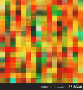 Vector Seamless Mosaic Colorful Background