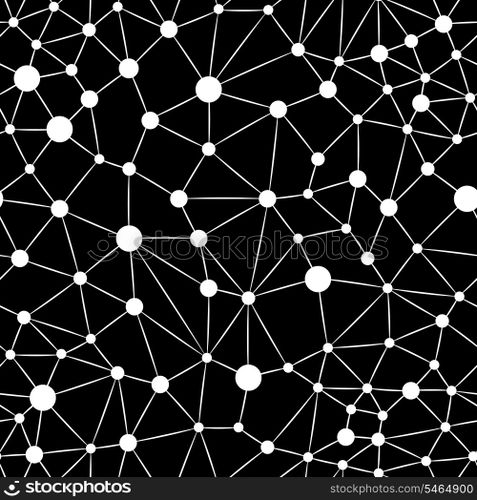 Vector Seamless Neuron Pattern