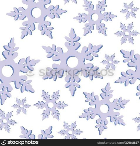 Vector. Seamless ornament snowflake in color 474