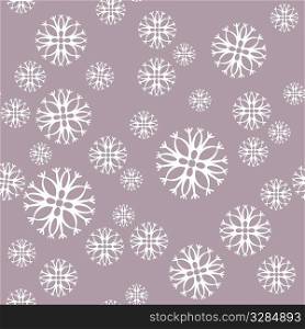 Vector. Seamless ornament snowflake in color 477