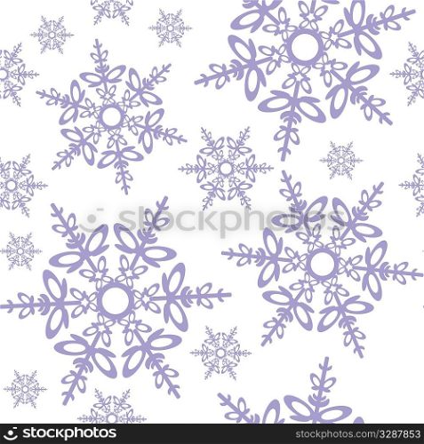 Vector. Seamless ornament snowflake in color 478