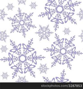Vector. Seamless ornament snowflake in color 478