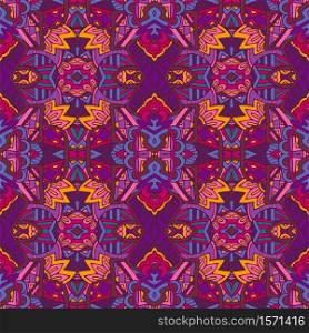 Vector seamless pattern african art batik ikat.Pink Tribal Ethnic Festive Abstract Floral Vector Pattern. Abstract festive colorful grunge vector ethnic tribal pattern