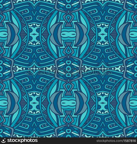 Vector seamless pattern african style art batik ikat. Ethnic print vintage design.. Seamless pattern vector Ethnic geometric print vintage