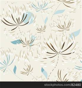 Vector seamless pattern, floral wallpaper. Vector seamless pattern, floral wallpaper for textile, web
