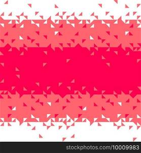 Vector seamless pattern with abstract triangles. Gradient polygons and geometric mosaic background. Futuristic halftone illustration for wallpaper, poster, card 