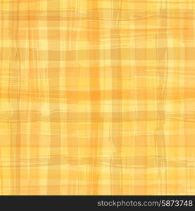 Vector seamless pattern with square hand drawn texture. Yellow checkered tablecloth. Vector seamless pattern with square hand drawn texture. Yellow checkered tablecloth.
