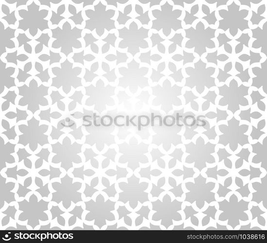 Vector Seamless Pattern with winter snowflakes