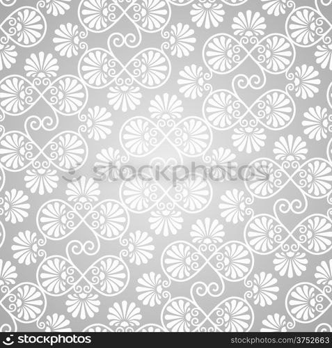 vector seamless patternon gradient background, seamless pattern in swatch menu