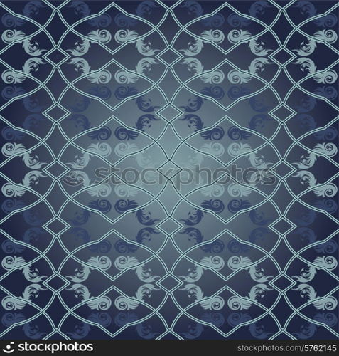 Vector seamless patternor retro elements.
