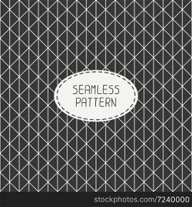 Vector seamless retro vintage geometric hipster line pattern. For wallpaper, pattern fills, web page background, blog. Stylish texture.