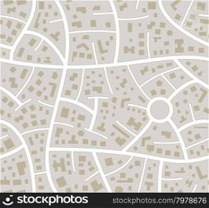 vector seamless road city map