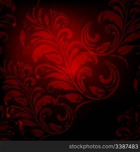 vector seamless spring floral pattern, eps10, gradient mesh, clipping mask