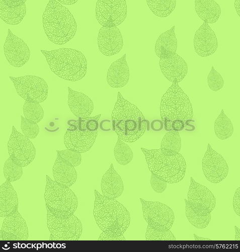 Vector seamless stylish pattern of leaves.. Vector seamless stylish pattern of leaves