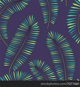 Vector seamless tripical pattern