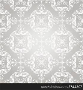 Vector seamless vintage lacy floral pattern, seamless pattern in swatch menu