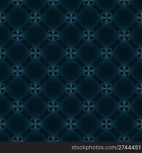 vector seamless vintage pattern, blue