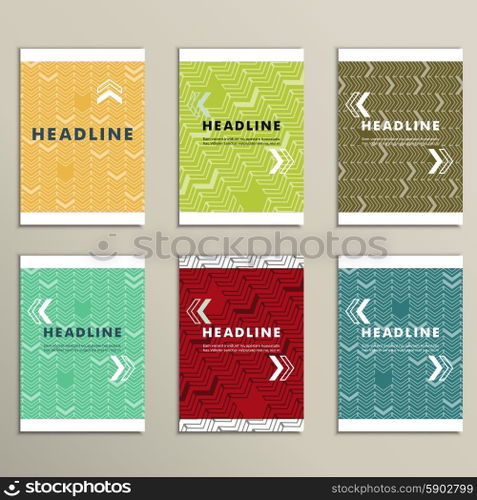 Vector set arrow pointer on a colored background. Vector set arrow pointer on a colored background.