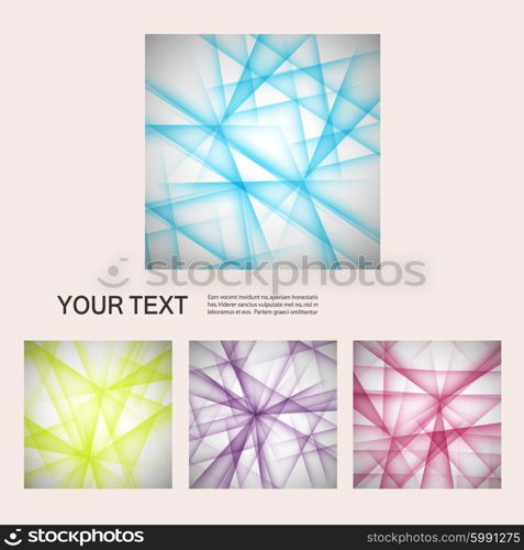 Vector set color line elements.. Vector set color line elements