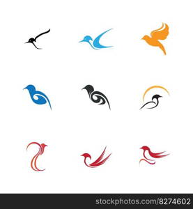 vector set of Bird logo and symbol images illustration design