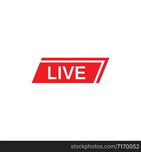 vector set of live streaming icon multimedia logo concept