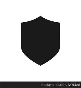 vector shield icon, flat design best shield vector icon