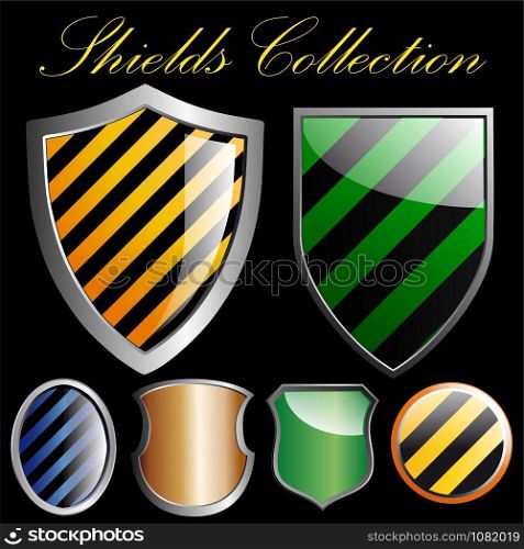 Vector shields collection