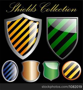 Vector shields collection